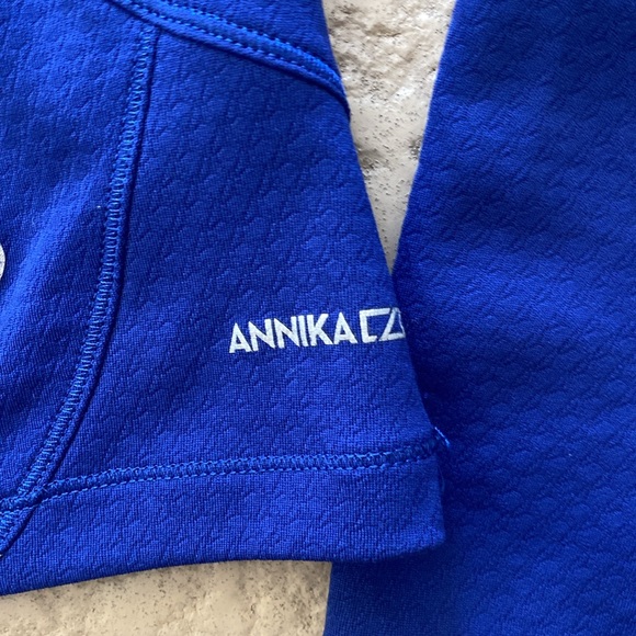 Annika Blue silver Design Quarter Zip Jacket - Picture 3 of 5